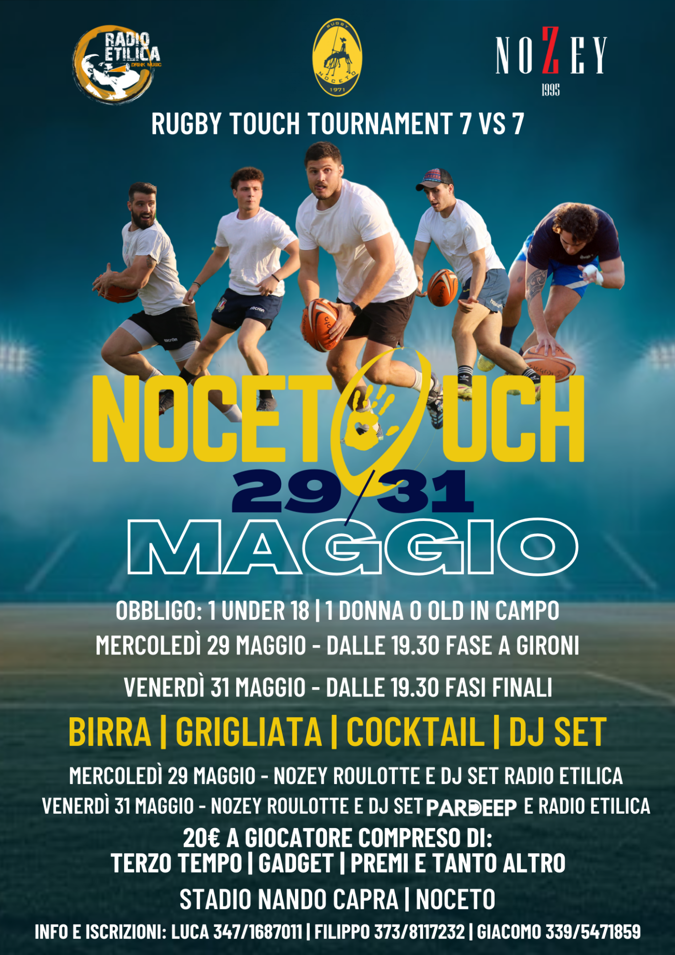 Noceto Rugby Tornei - Rugby Noceto