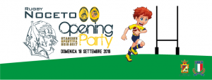 Rugby Noceto Opening Party