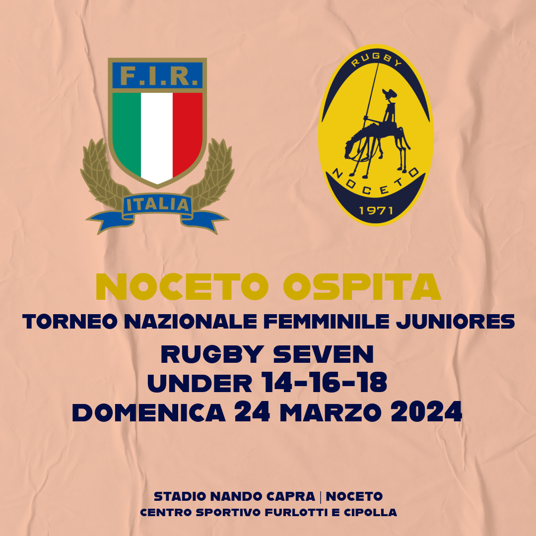 IL RUGBY NOCETO OSPITA IL RUGBY FEMMINILE